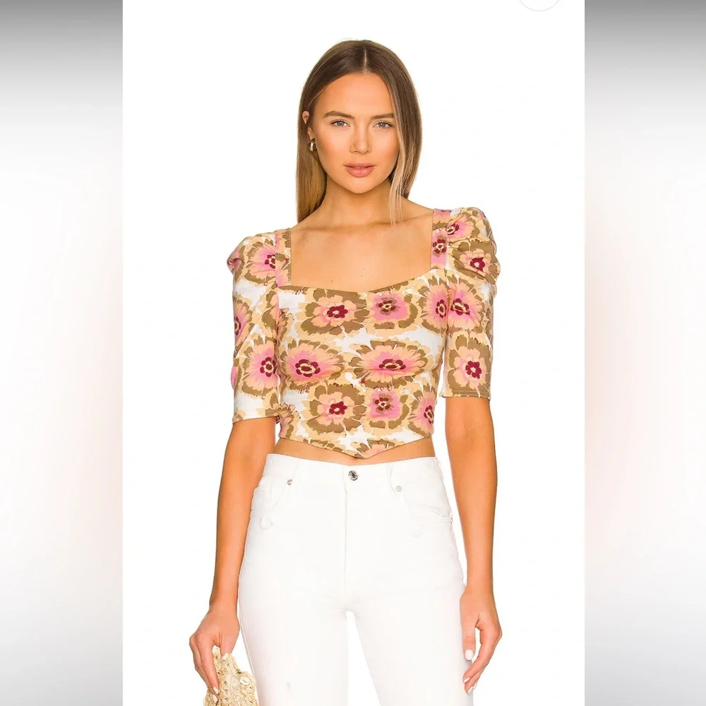 🌻🚨🆕FINAL SALE PRICE🚨FREE PEOPLE GIVE ME MORE TOP-IVORY COMBO - Picture 10 of 16